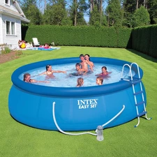 Надувной бассейн Intex 26168, 457 х 122 см., с фильтр-насосом